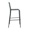 Banco Astrid Stocker Home Negro metal madera