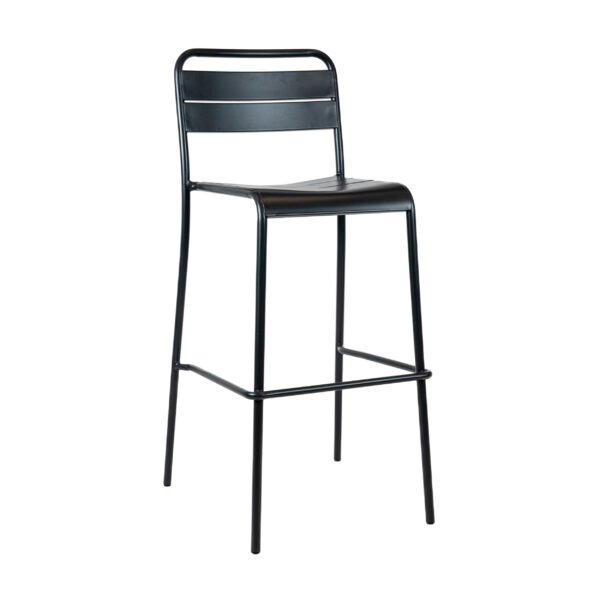 Banco Astrid Stocker Home Negro metal madera
