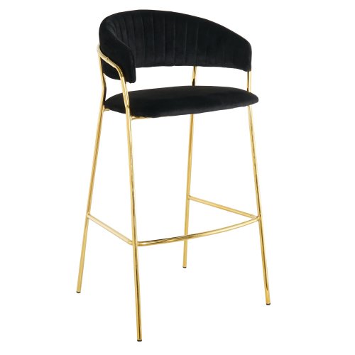 Banco Linnea Stocker Home Negro gold