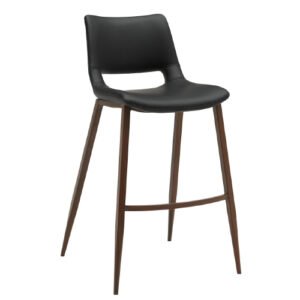 Banco Nora Stocker Home Negro metal madera