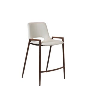 Banco Oda Stocker Home Beige metal madera
