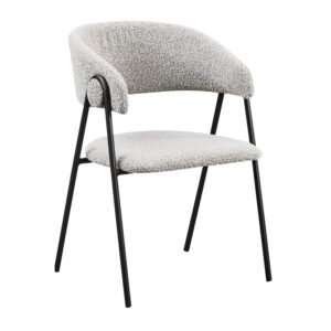 Silla Ines Stocker Home Gris pata negra