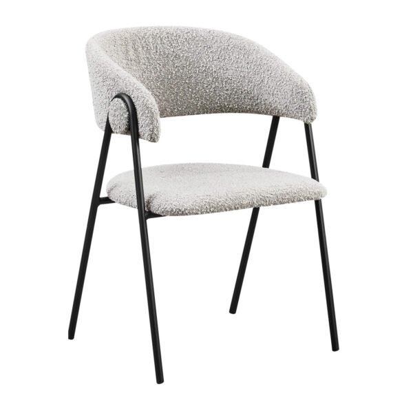 Silla Ines Stocker Home Gris pata negra