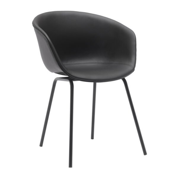 Silla Sayil Stocker Home Negro pata negra