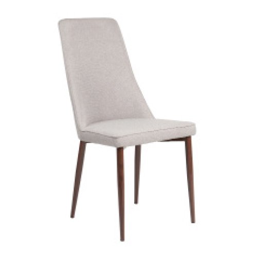 Silla Hermione Stocker Home Gris metal madera