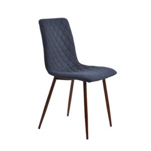 Silla Selene Stocker Home Azul patas metal madera