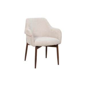Silla Aurelia Stocker Home Beige metal madera