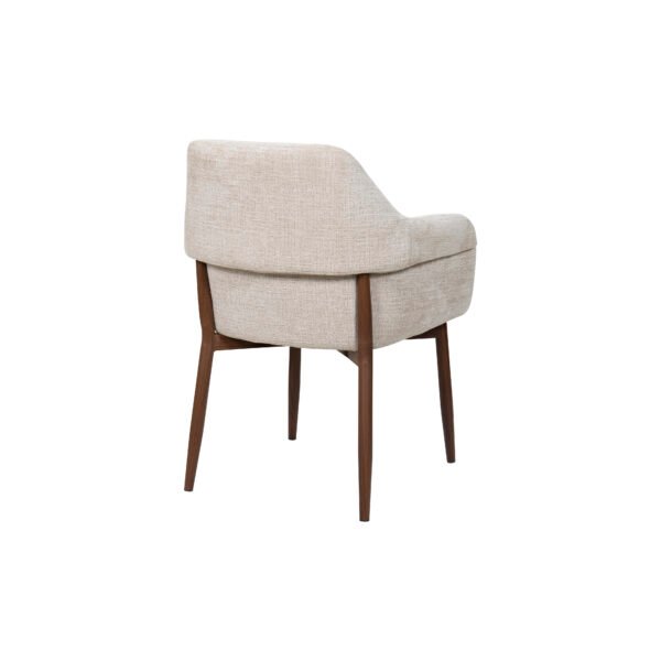 Silla Aurelia Stocker Home Beige metal madera