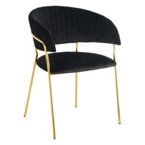 Silla Aura Stocker Home Negro patas gols