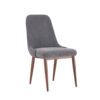 Silla 1Casandra Stocker Home Gris patas metal madera