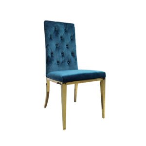 Silla Despina Stocker Home Azul gold