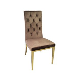 Silla Dane Stocker Home Gris gold