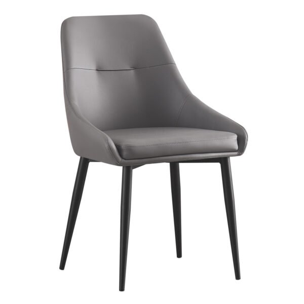 Silla Olympia Stocker Home Gris pata negra