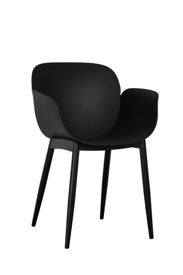 Silla Agapanto Stocker Home Negro