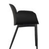 Silla Agapanto Stocker Home Negro