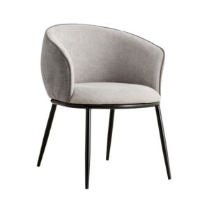 Silla Romero Stocker Home Gris 2 tonos
