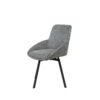 Silla Carmen Stocker Home Gris patas negras