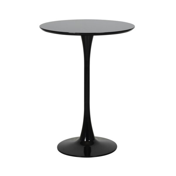 Mesa ocasional Fresia Stocker Home Negro 80 x 76 cm