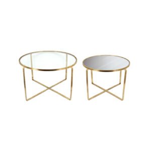 Mesa ocasional Liam Stocker Home Gold 2 mesas