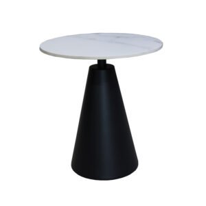 Mesa ocasional Alicia Stocker Home Blanco stone