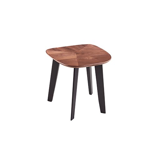 Mesa lateral Elvia Stocker Home Nogal