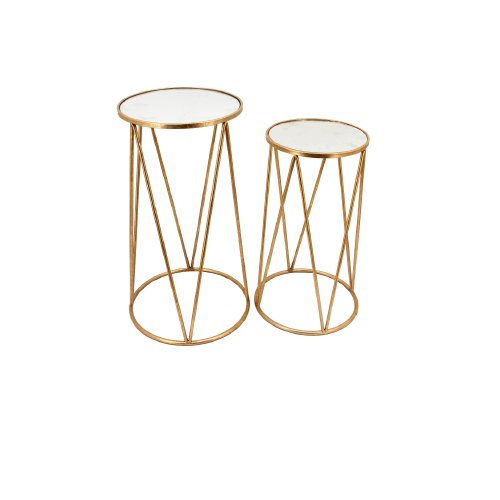 Mesa ocasional Ester Stocker Home Gold