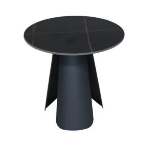 Mesa ocasional Natalia Stocker Home Negro stone