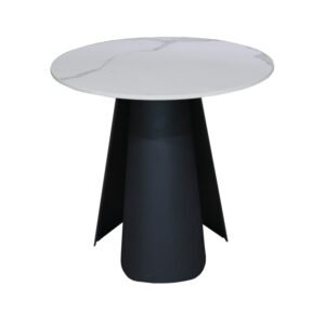 Mesa ocasional Raquel Stocker Home Blanco stone