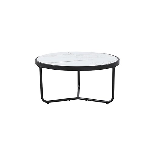 Mesa de centro marmol Lola Stocker Home Blanco cristal
